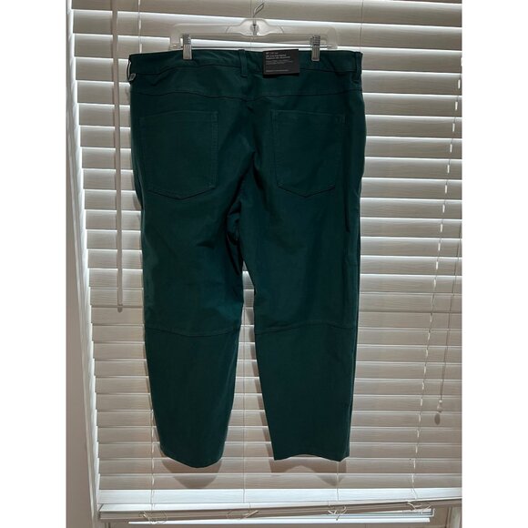 Lululemon‎ ABC Men’s Green Pants  - NWT Size 38 - Picture 3 of 5